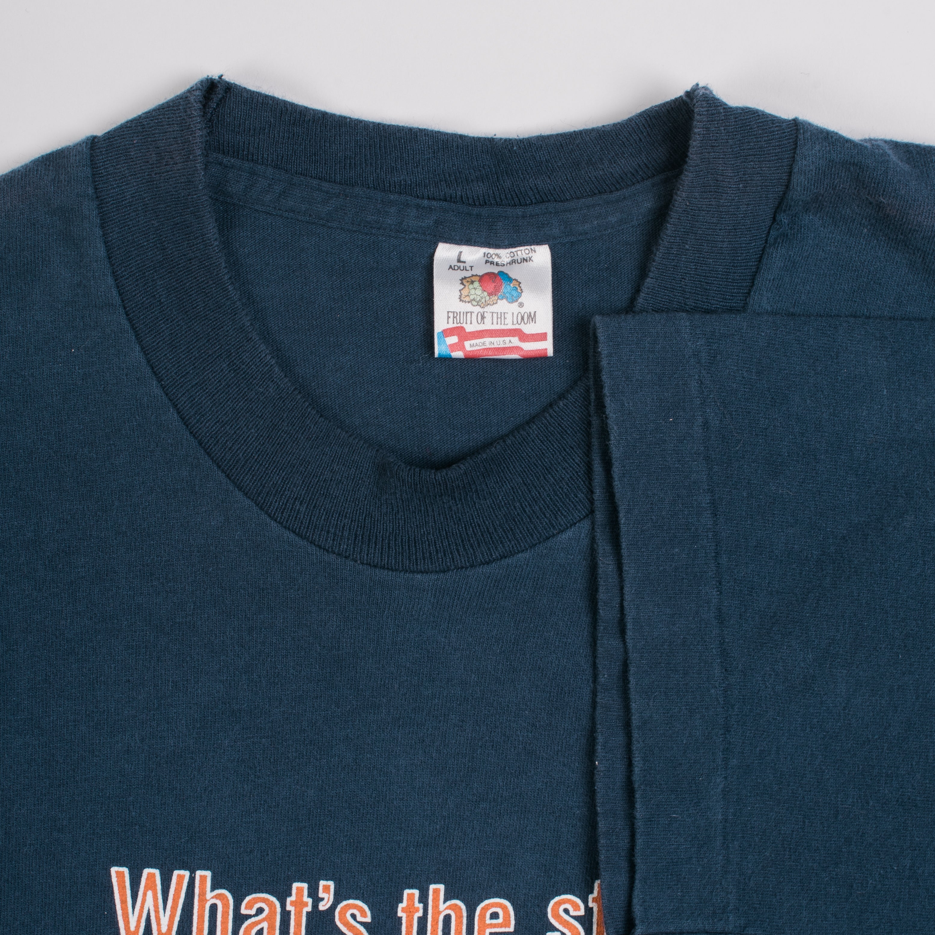 Oasis What Is The Story Morning Glory Tour Double Sided White T-Shirt