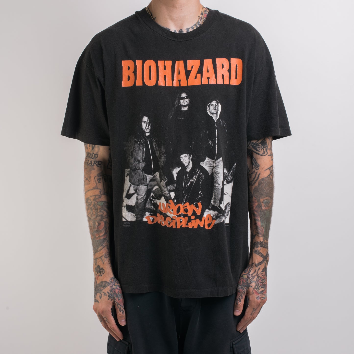 Vintage 1992 Biohazard Urban Discipline T-Shirt