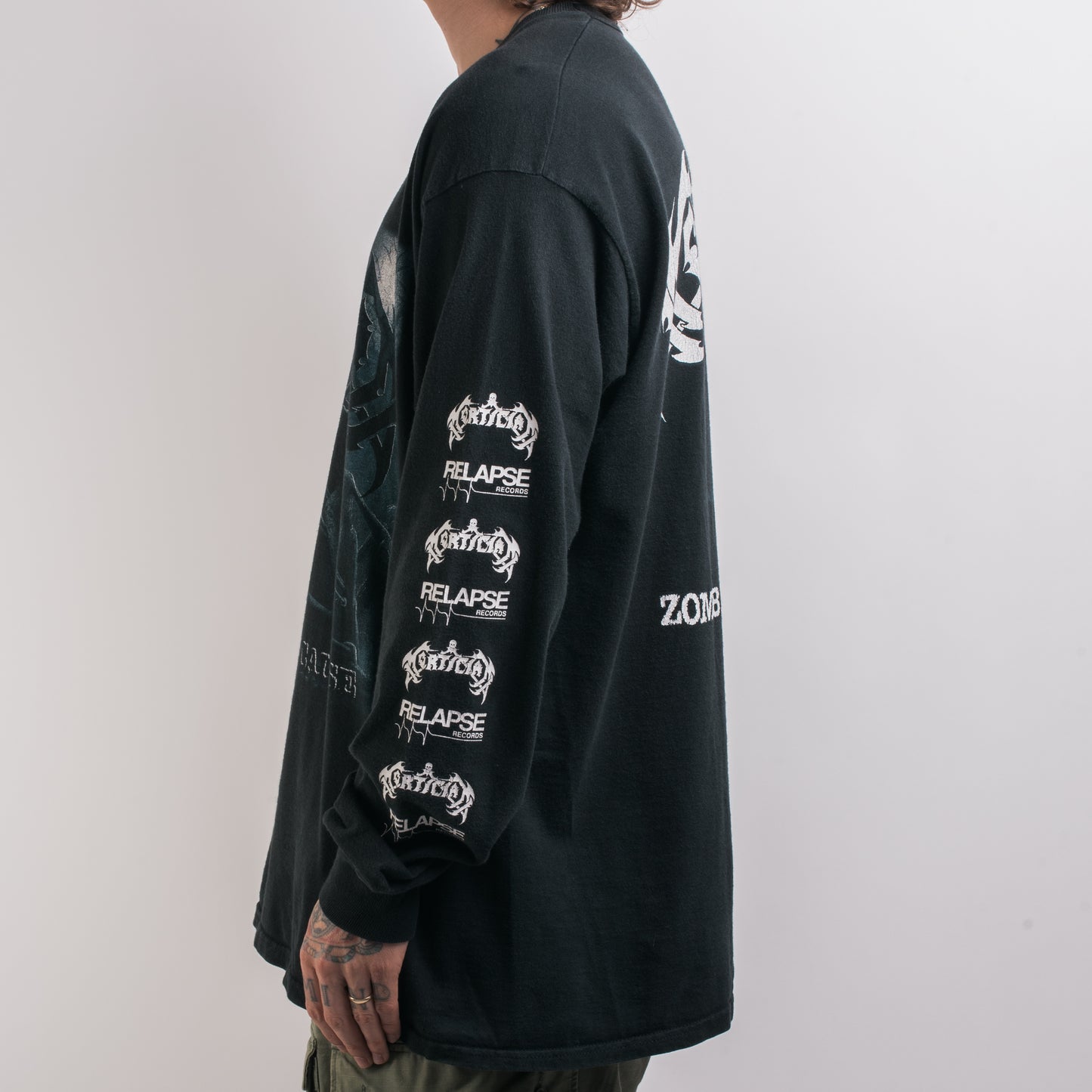 Vintage 90’s Mortician Zombie Apocalypse Longsleeve